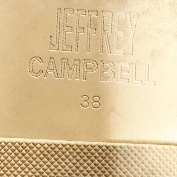 Jeffrey Campbell Cleah 2 Slide Sandal Embossed Size 7 - Picture 7 of 7